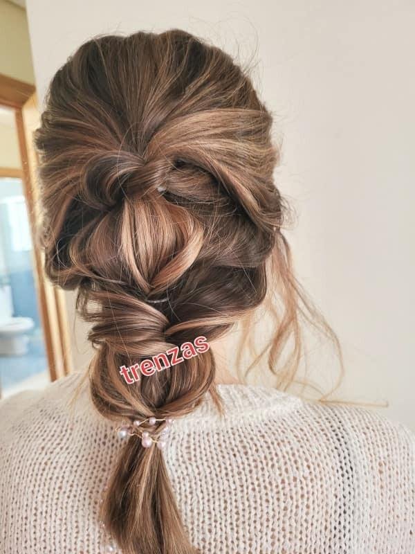 Combina tipos de trenzas